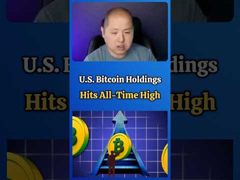 🇺🇸 U.S. Government Seizes 127K More Bitcoin — Hits Record-High Holdings 😳